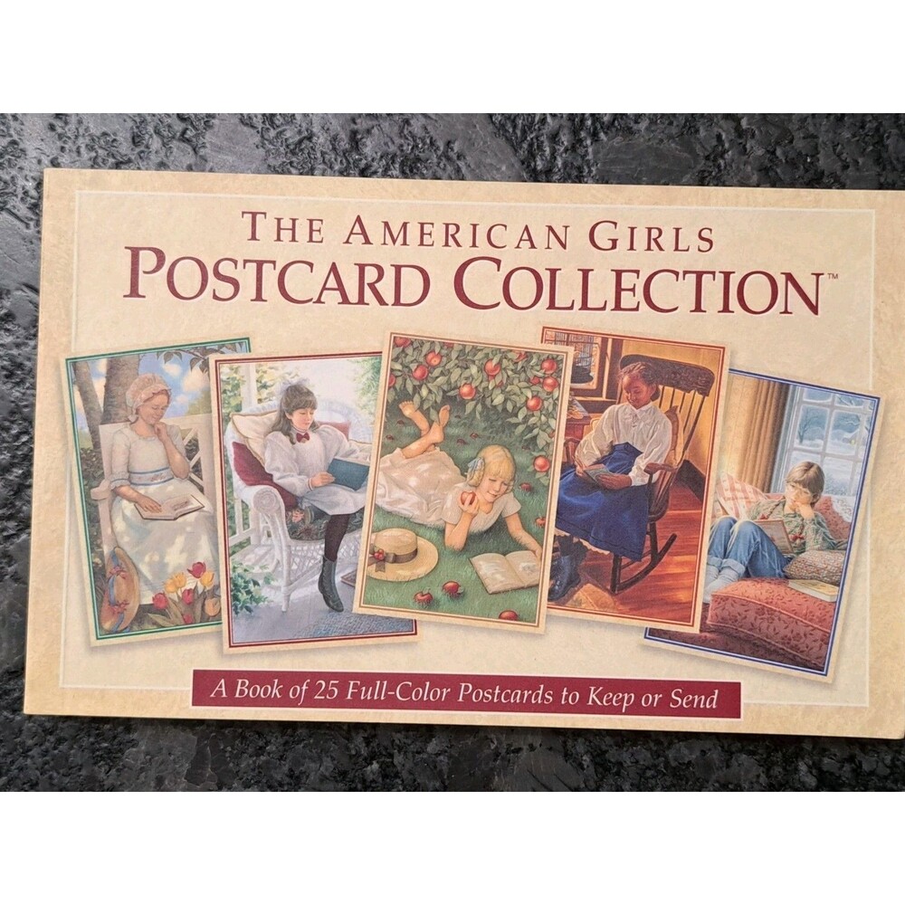 The American Girls Postcard Collection Book 1st Edition 25 Full-Color Postcards